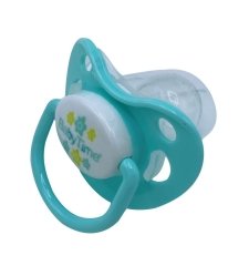 BabyTime BT130 Silikon Damaklı Emzik No 3 - Turkuaz