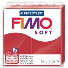 Fimo Soft Polimer Kil - Christmas Red - 57g