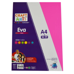 Eva Neon 5 Renk 10'lu 2mm A4