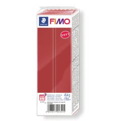 Fimo Soft Polimer Kil - Christmas Red - 454gr