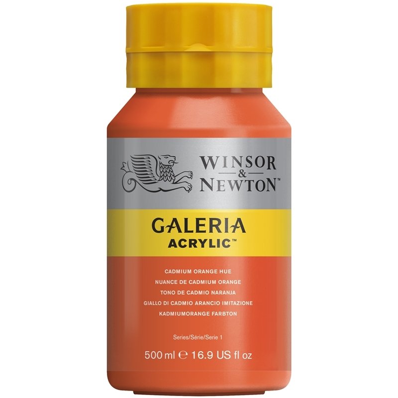 Galeria Akrilik Boya 500ml N:090 Cadmium Orange Hue