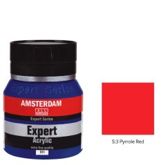 Talens Amsterdam Expert Serisi Akrilik Boya 400ml - S:3 Pyrrole Red