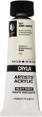 Cryla Heavy Body Artists' Akrilik Boya N:001 Zinc White