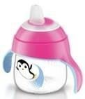 Avent Yeni Penguen Damlatmaz Bardak - 18m+ 12 340 ml - Pembe