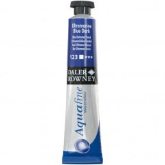 Aquafine Tüp Suluboya 8ml N:123 Ultramarine Blue Dark