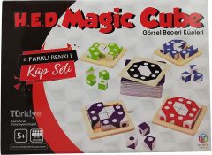 Magic Cube Görsel Beceri Küpleri Oyunu