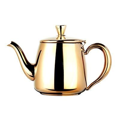 Çay ve Kahve Potu, 550 ml, Altın