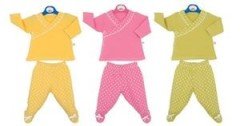 Sevi Bebe Puantiyeli Pijama Takımı (3 Lü Seri)