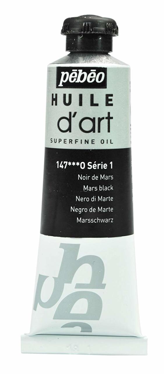 Huile Dart Yağlıboya - 37ml - Mars Black - S1 - 147