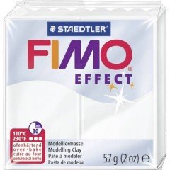 Fimo Effect Polimer Kil - Translucent White - 57g