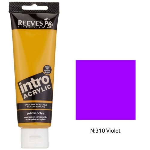 Intro Akrilik Boya 120ml - N:310 Violet