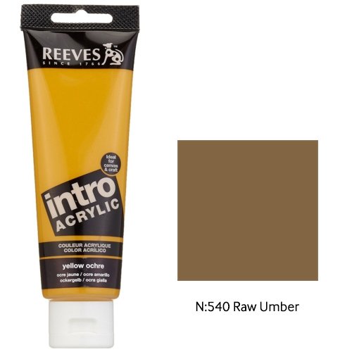 Intro Akrilik Boya 120ml - N:540 Raw Umber