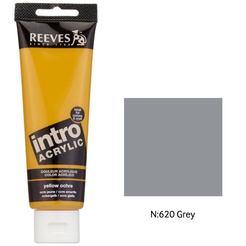 Intro Akrilik Boya 120ml - N:620 Grey