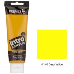 Intro Akrilik Boya 120ml - N:140 Deep Yellow