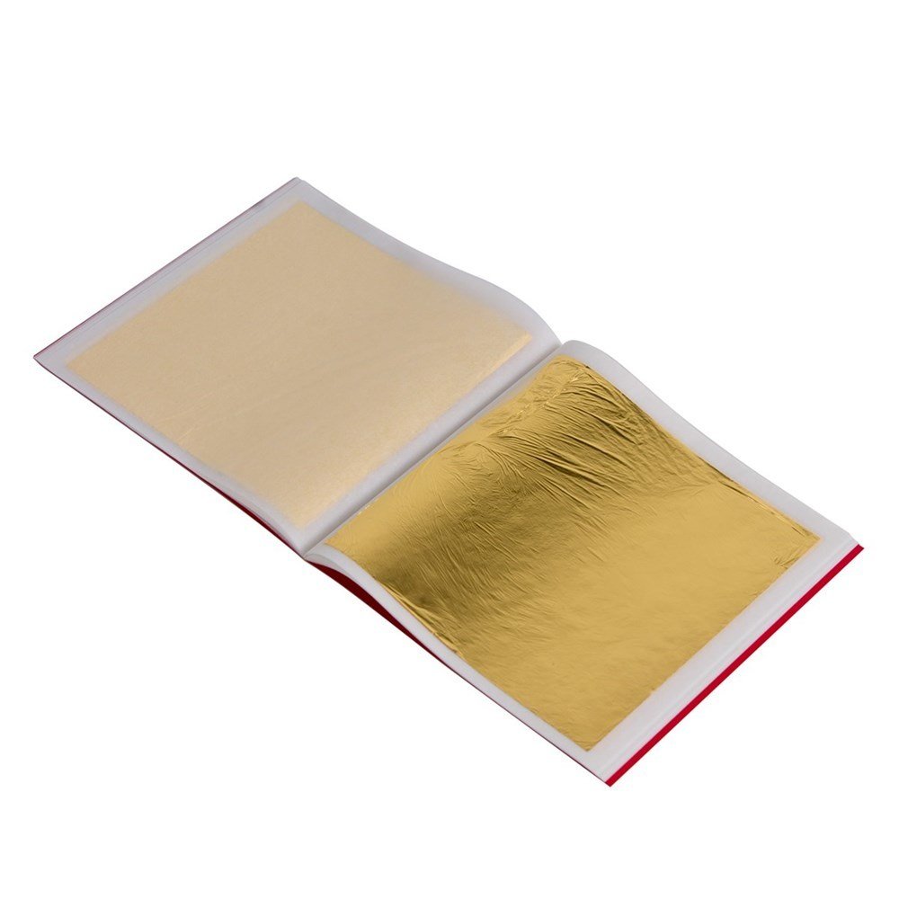 Reines Scheide Double Gold 24 Karat Defter Altın - 80x80mm - 25 Yaprak