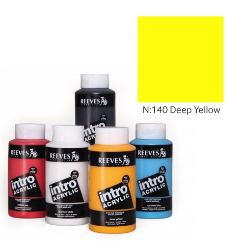 Intro Akrilik Boya 500ml - N:140 Deep Yellow