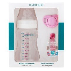 Mamajoo 3 İşlevli Buhar Sterilizatörü + Mini Hediye Seti 250 ml / Pembe