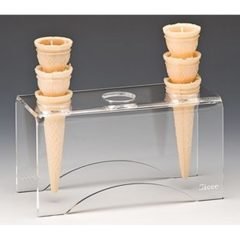 Dondurma Servis Standı, Akrilik, 20.5x8.5x10 cm