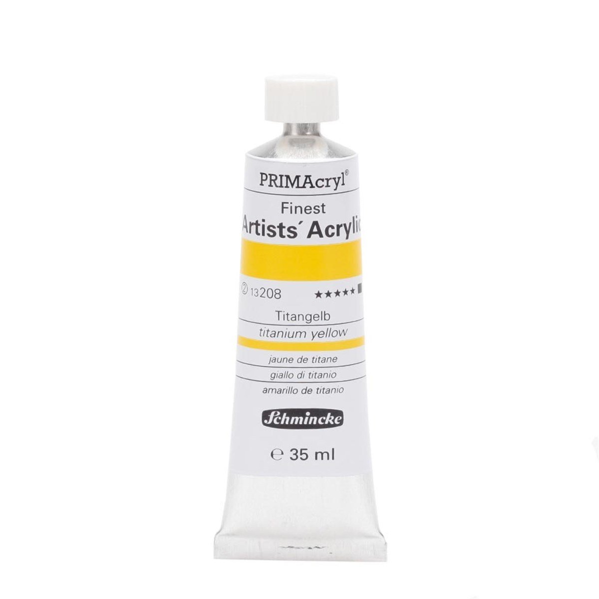 PRİMAcryl Artist Akrilik Boya - Titanium Yellow - 35ml - Seri 2