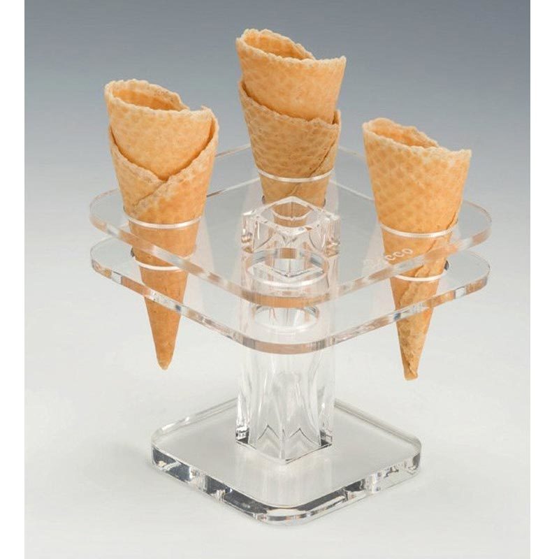 Dondurma Servis Standı, Akrilik, 13x13 cm