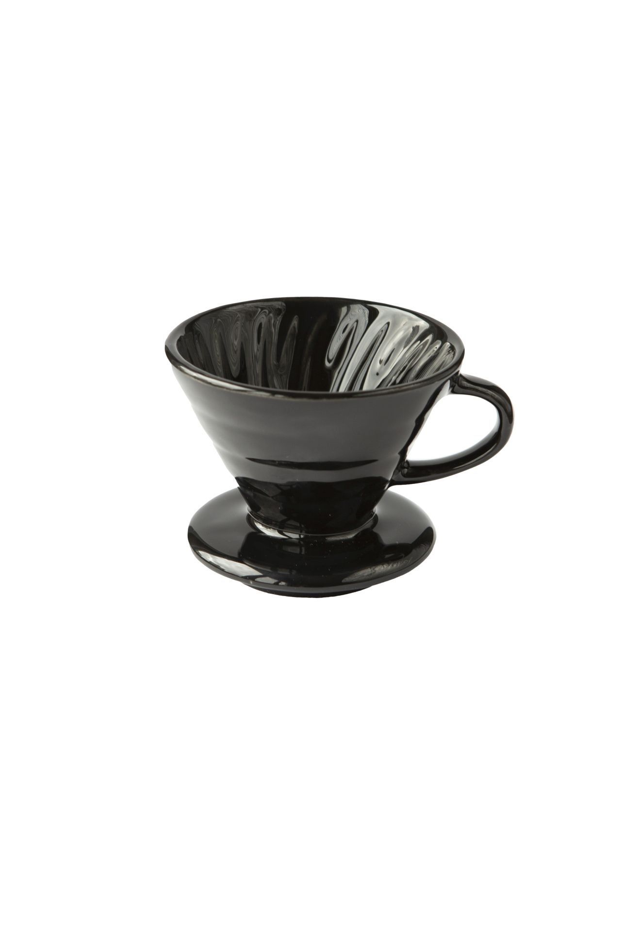 V60 02 Seramik Dripper - Siyah