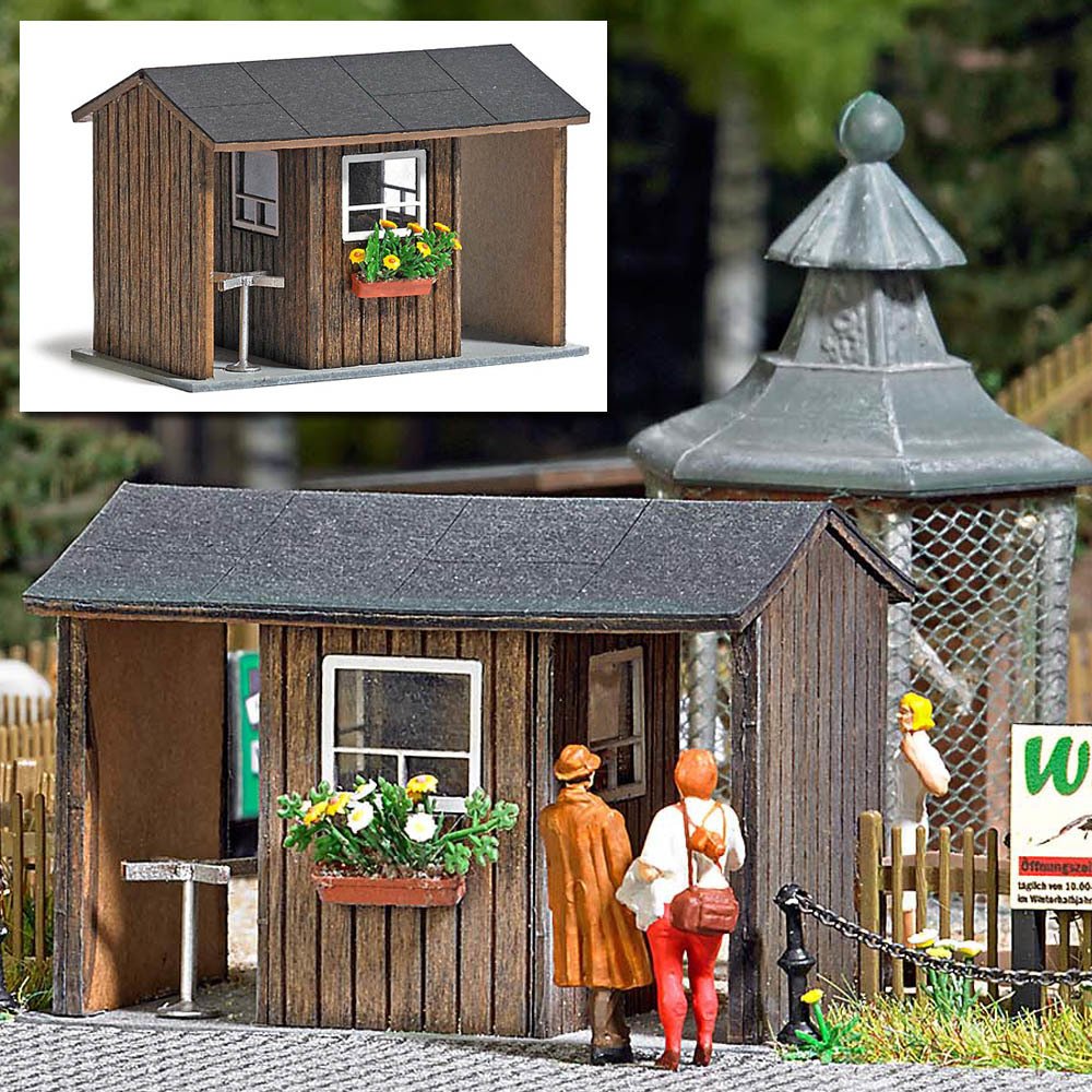 Maket Bilet Gişesi - 1/87 - 1580