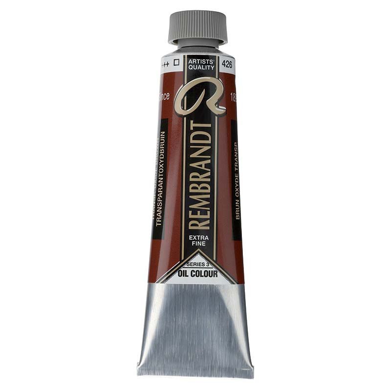 Rembrandt Yağlıboya - 40ml - Transparent Oxide Brown - S3 - N.426