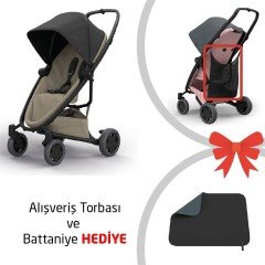 Quinny Zapp Flex Plus Bebek Arabası / Black On Sand