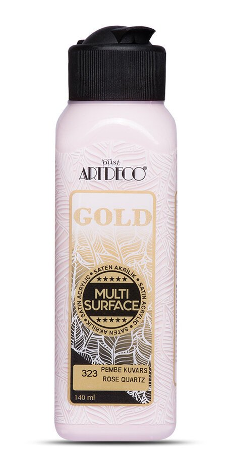 Gold Multi Surface Saten Akrilik Boya - 140ml - 323 Pembe Kuvars