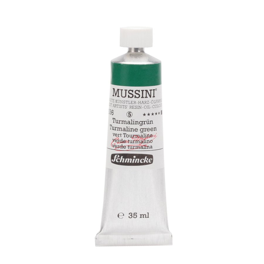 Mussini Yağlı Boya 35ml. Seri 5 N:536 Turmaline Green