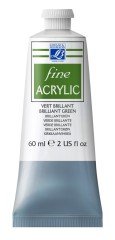 Fine Akrilik Boya 60ml N:558 Brilliant Green