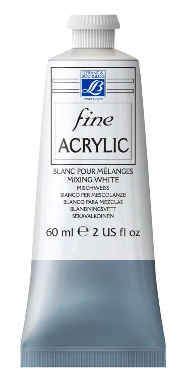 Fine Akrilik Boya 60ml N:800 Mixing White