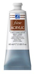 Fine Akrilik Boya 60ml N:477 Burnt Umber