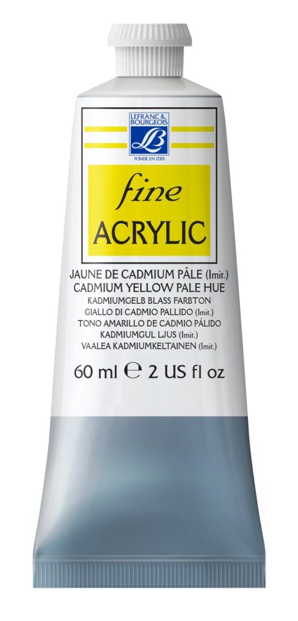 Fine Akrilik Boya 60ml N:796 Cadmium Yellow Pale Hue