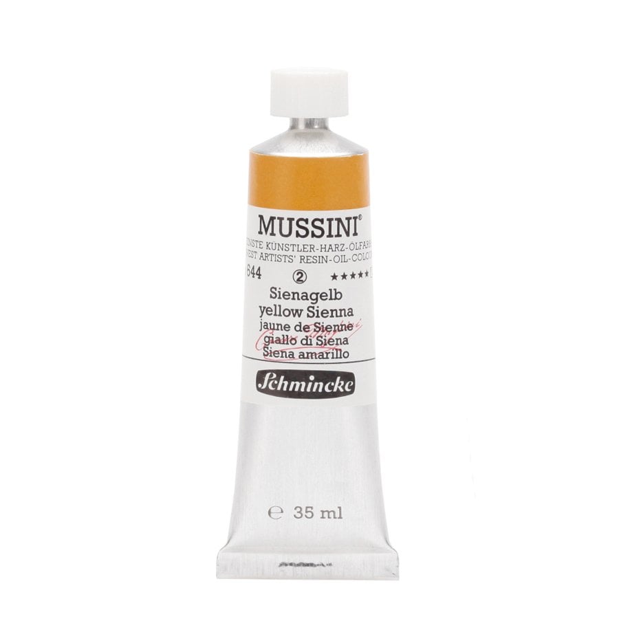 Mussini Yağlı Boya 35ml. Seri 2 N:644 Yellow Sienna