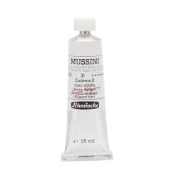 Mussini Yağlı Boya 35ml. Seri 2 N:102 Zinc White