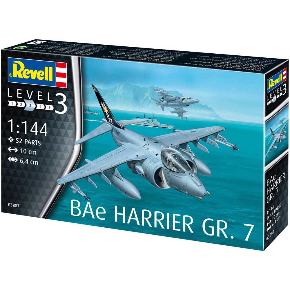 BAe Harrier GR. 7 Model Savaş Uçağı 1:144 N:3887