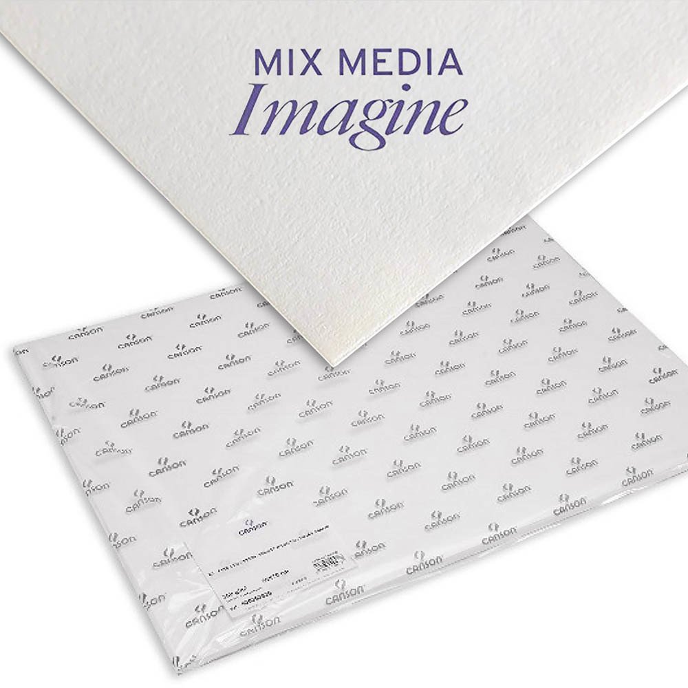 Mix Media Çok Amaçlı Sanatsal Kağıt 350gr 50x65cm 5 Adet