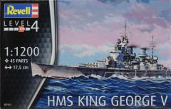 HMS King George V Model Savaş Gemisi 1:1200 N:5161