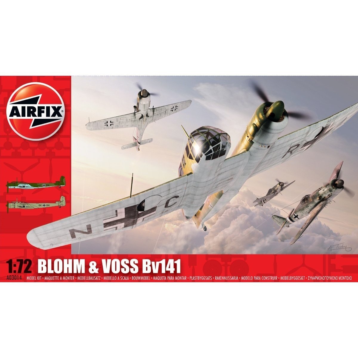 Maket Uçak 1/72 N:A03014 BLOHM VOSS BV141 (9,75)