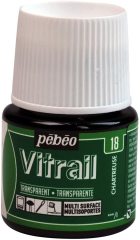 Vitrail Cam Boyası 45ml - 18 Chartreuse