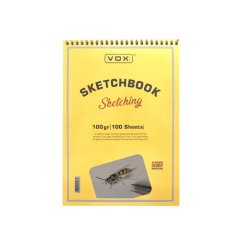 Sketchbook Ivory Spiralli Eskiz Defteri A5 100gr 100 Yaprak