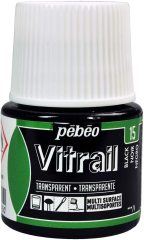 Vitrail Cam Boyası 45ml - 15 Black