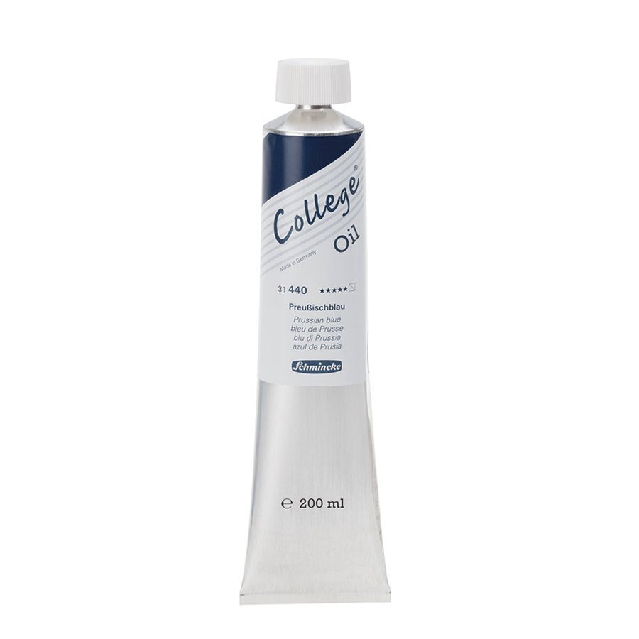 College Yağlı Boya 200ml - N:440 Prussian Blue
