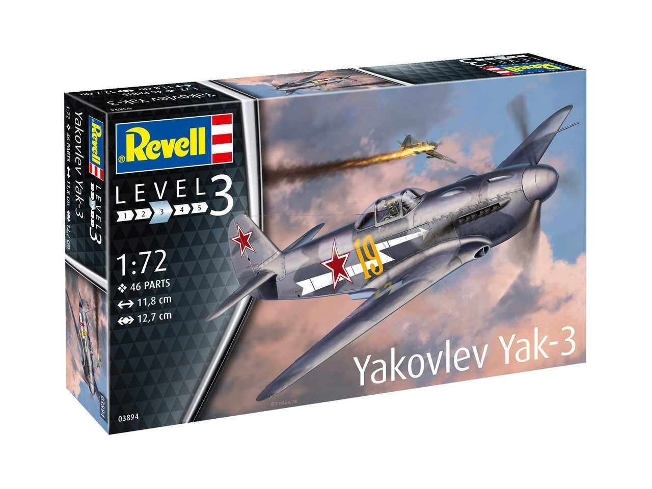 Yakovlev Yak-3 Model Uçak 1:72 N:3894