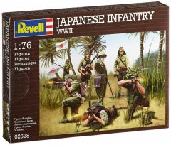 Japanese Infantry WWII Model Askeri Figür 1:76 N:2528