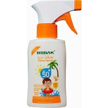 Bebak Bebek Güneş Losyonu 50+ Spf Bayb Sprey Kutulu 175 ml