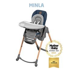 Maxi-Cosi Minla Ahşap Mama Sandalyesi / Essantial Blue