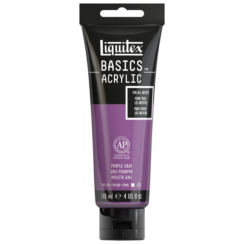 Basics Akrilik 118ml - Purple Gray N:263