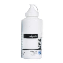 Louvre Akrilik 750 ml - Titanium White